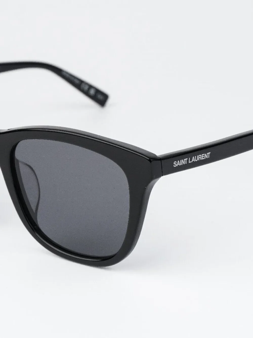 Saint Laurent Men Sunglasses Black Square SL587/K 001 NEW AUTHENTIC